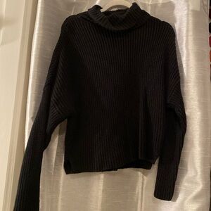 Abercrombie Black Turtle Knitted Neck
